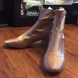 Forever 21 Rose Gold Fashion Boots